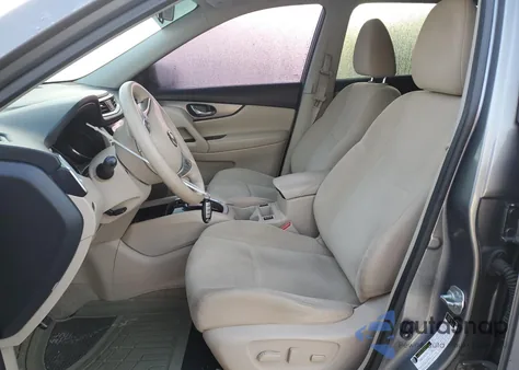 2015 Nissan Rogue S из США, поврежденный, VIN KNMAT2MT2FP559433